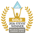 2026 Gold Stevie - Best Use of Thought Leadership in Sales