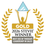 2026 Gold Stevie - Best Use of Thought Leadership in Sales