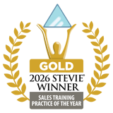 2026 Gold Stevie - Sales Training Practice of the Year