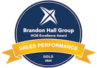 Brandon Hall - HCM Excellence Award in Sales Performance, 2025