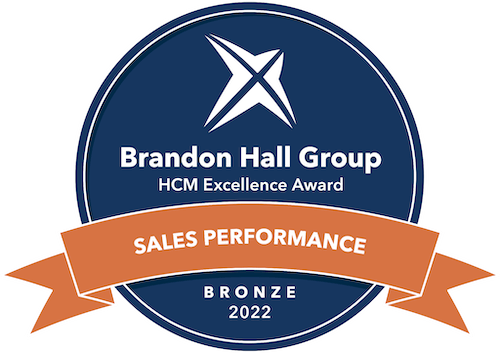 Brandon Hall Excellence in Sales Performance 2022