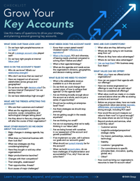 Grow Your Key Accounts
