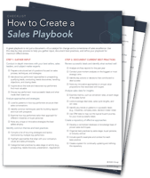 Checklist: How to Create a Sales Playbook