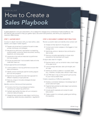 How to Create a Sales Playbook