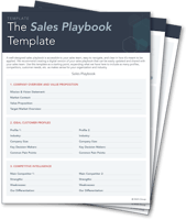 The Sales Playbook Template