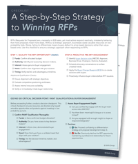 A Step-by-Step Strategy to Winning RFPs