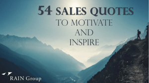 54 Sales Quotes to Motivate and Inspire