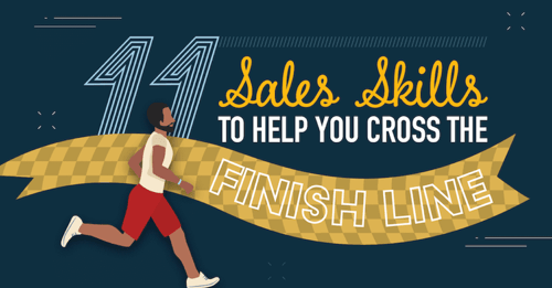 11 Sales Skills to Help You Cross the Finish Line