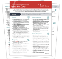 Download now: Virtual Selling Checklist