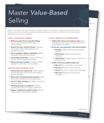 Checklist: Master Value-Based Selling