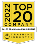 2022 Top 20 Sales Training and Enablement Company