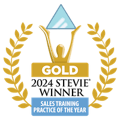2024 Gold Stevie Award - Sales Training Practice of the Year