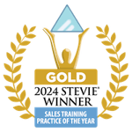 2024 Gold Stevie Award: Sales Training Practice of the Year