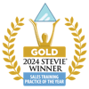 2024 Gold Stevie Award: Sales Training Practice of the Year