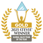 2025 Gold Stevie Award - Top Global Sales Team
