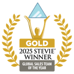 2025 Gold Stevie Award - Top Global Sales Team