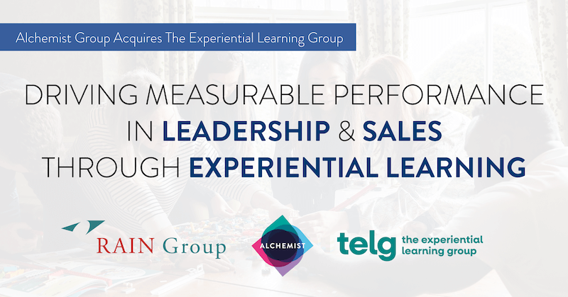 Alchemist Group Acquires The Experiential Learning Group, Expanding Global Experiential Training Capabilities 