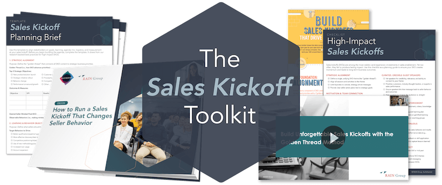 The Sales Kickoff Toolkit: Building an Engaging SKO