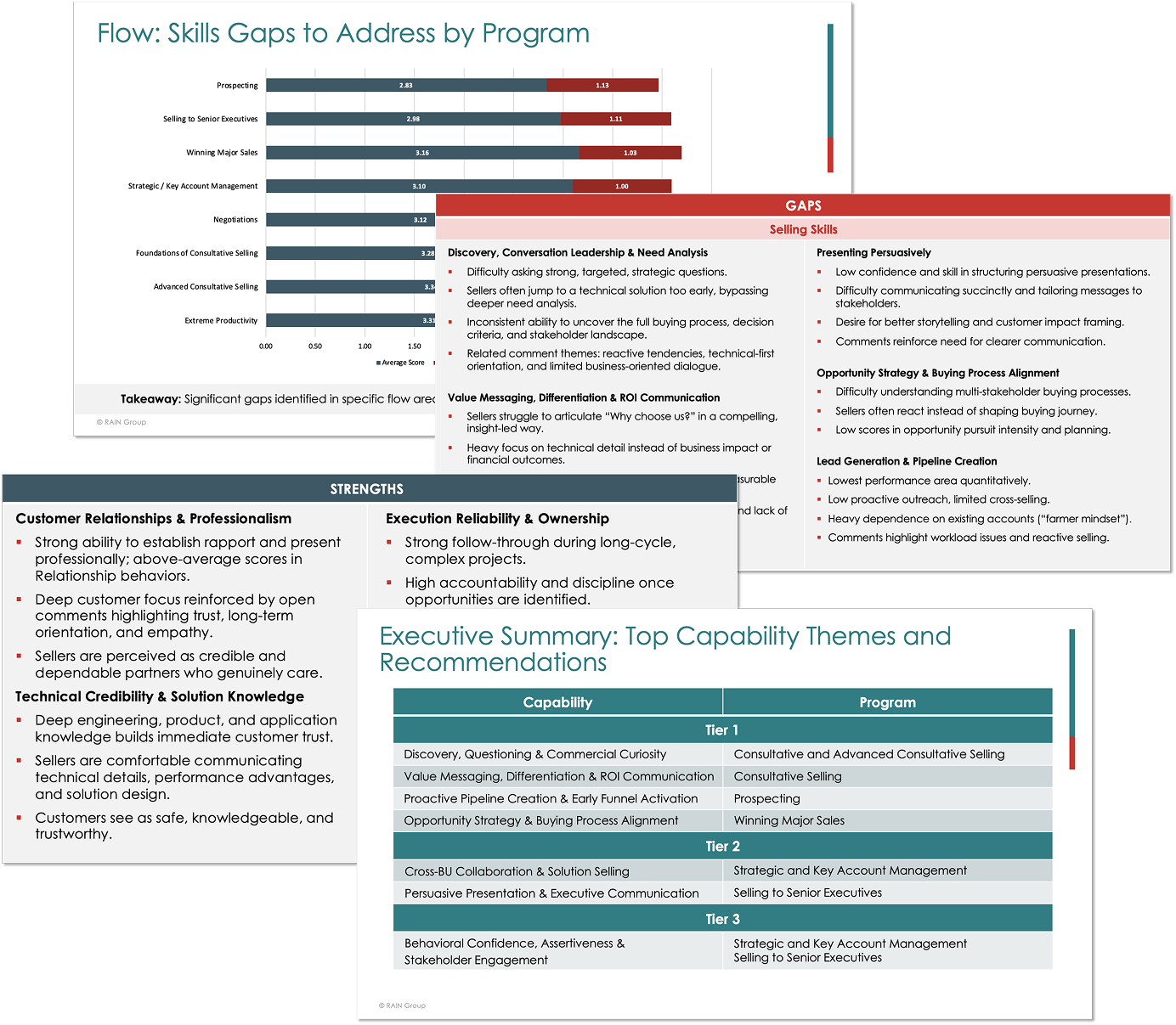 Assessment Report Pages