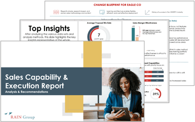 Sales Capability and Execution Assessment