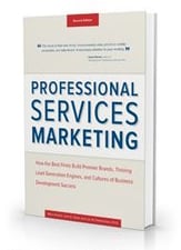 professional services marketing book